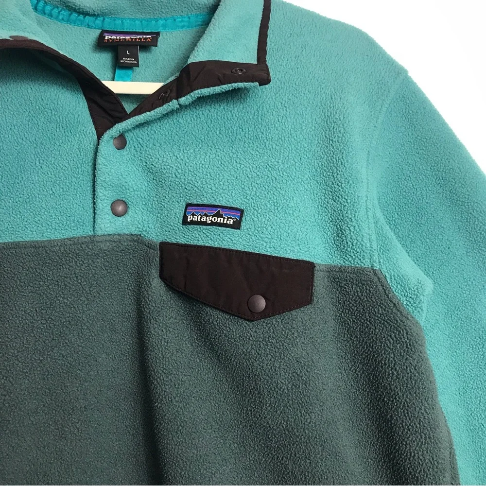 Patagonia Lightweight Synchilla Snap-T Conservation Alliance Fleece Pullover - Picture 5 of 8